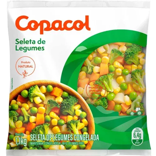 Seleta De Legumes Congelada Copacol 1,1Kg