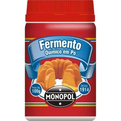 Fermento Químico Monopol Seco 100G