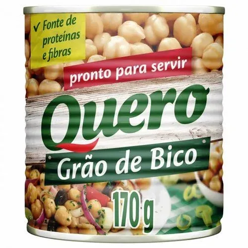 Grao De Bico Quero Em Conserva Lata 170G